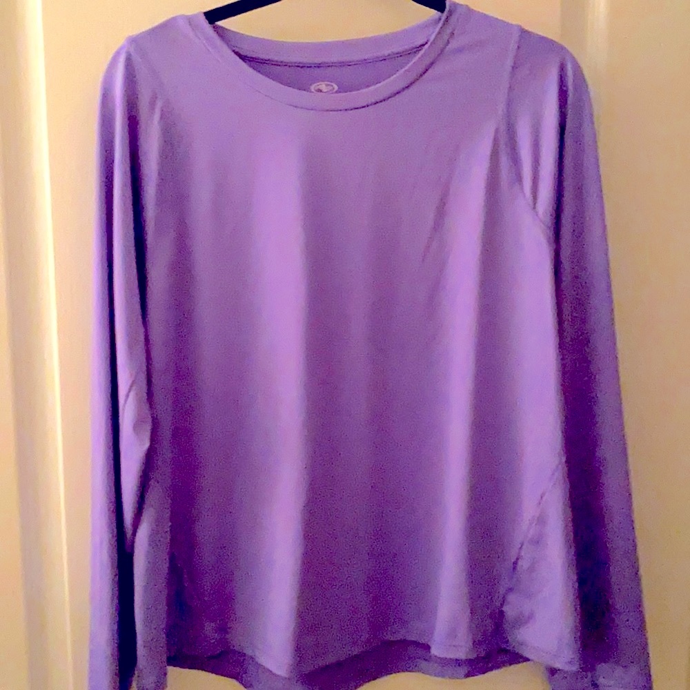 Long sleeve workout top